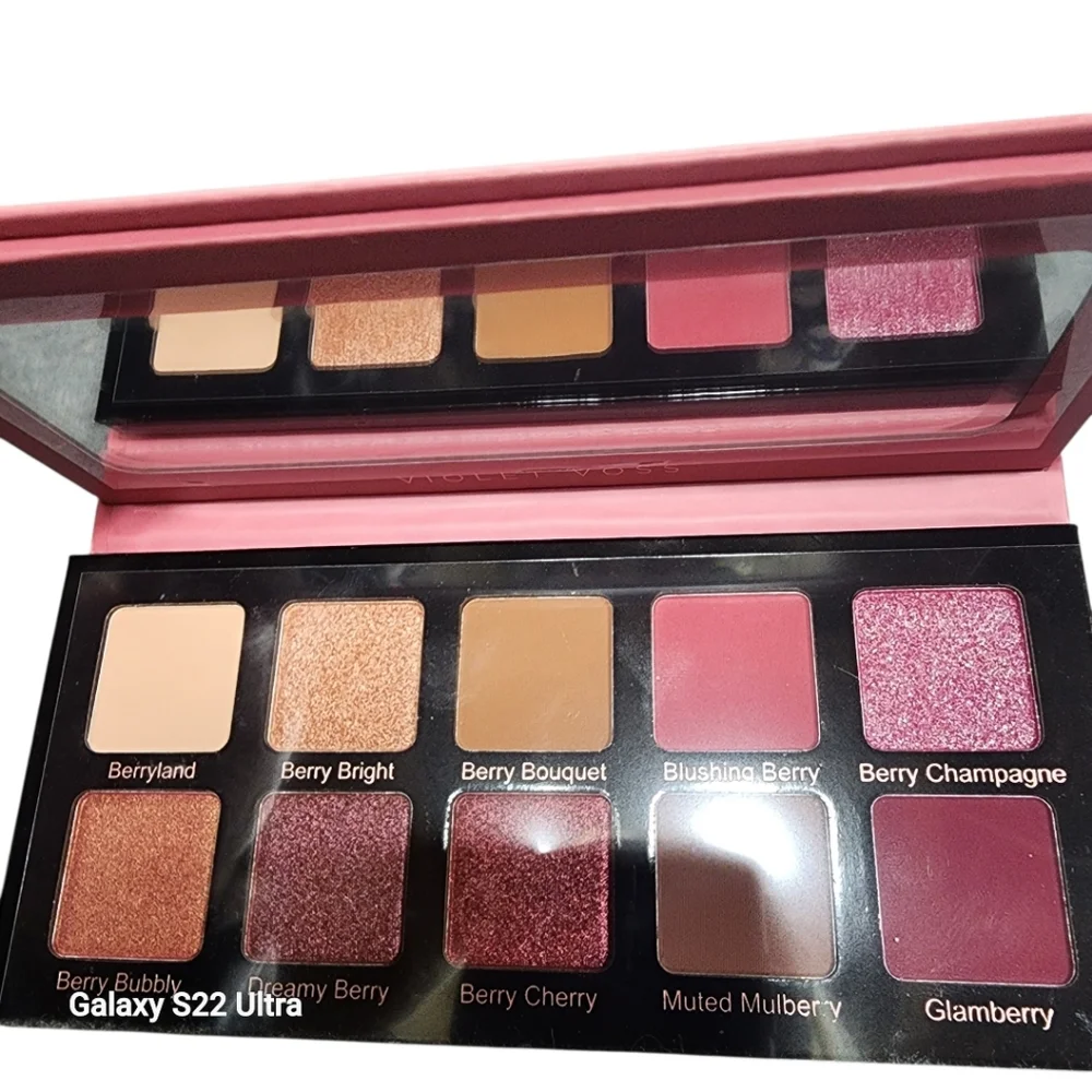 VIOLET VOSS Berries N' Cream Dreams Palette 10 shades .46 oz / 13 g Brand New - Picture 8 of 16